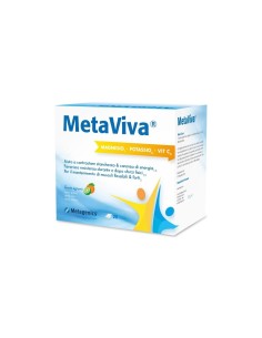 Metagenics Metaviva Integratore Magnesio, Potassio e Vitamina C 20 Bustine